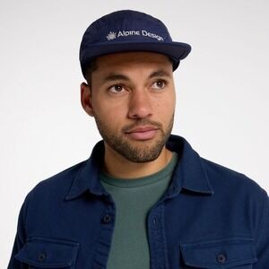 Alpine Design Men's 5 Panel Cap Lunar Blue One Size NWT ($28 Retail)